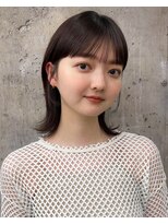 ガーデンヨコハマ(GARDEN YOKOHAMA)&nbsp;ミディアム　ワイドバンク　チャコールグレー　暗めカラー