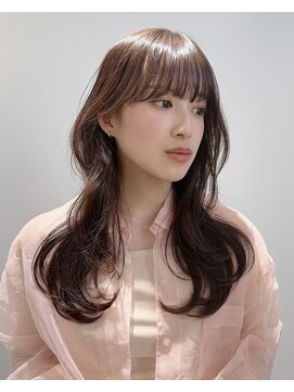 ロンドアンメゾン 原宿(Lond un Maison.) 暗めカラー/韓国風巻き/レイヤーカット/マロンベージュ/原宿