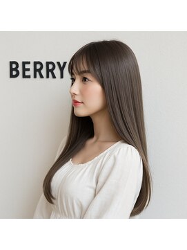ヘアーズ ベリー 若江岩田店(hairs BERRY) 美髪レイヤーカット顔まわりレイヤーくびれミディアムレイヤー