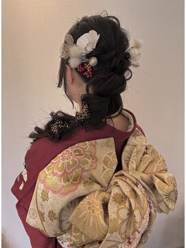 ランヂィコーン(Longicorn) 成人式ヘアセット