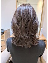 ヘアリゾート粋 リマ 銀座店(lima)&nbsp;透明感ショコラブラウン/レイヤーカット/ミディアム