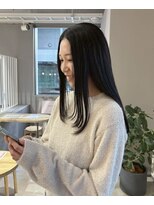 アンハーツ(ann HEARTS)&nbsp;顔まわりレイヤー/大人ロング/黒髪ロング