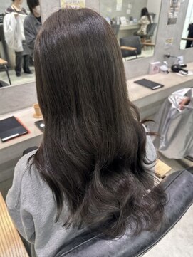 ソルバイシーループユナイテッド(soru by C-LOOP UNITED) 韓国ヘア/透明感カラー/グレージュ/オリーブ/髪質改善