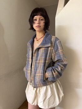 クラフト ヘア デザイン(CRAFT HAIR DESIGN)の写真/【天神/大名】顔周りや絶壁の悩みもカットで解消！骨格を補正する緻密なレイヤーカットで、横顔まで美しく