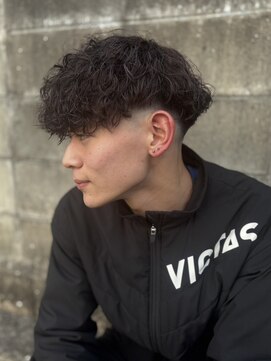 クロム(CHROM) 【海外風パーマ】カラーなしスペインカール