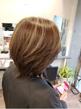 イング(ING) 白髪ぼかしハイライト