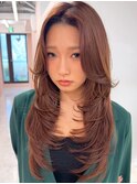 ニュアンスレイヤー小顔レイヤーフェイスレイヤーペールベージュ