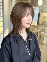 ロジェ(loje)&nbsp;20代30代40代 オリーブミルクブラウン/ウルフミディアム