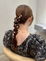 スート(suit.)&nbsp;ツヤっと編み下ろしアレンジ