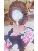 ヘアークリエイション クラフト(HAIRCREATION CRAFT) 浴衣アレンジ