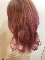 ヘアーアンドメイク ルシア 梅田茶屋町店(hair and make lucia) ハイトーンピンク☆