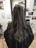 カナオア ヘアーデザイン(kanaoa hair design)&nbsp;グレージュ&ハイライト