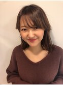 大人×かわいい×シースルー×ミディアム