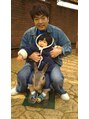松本平太郎美容室 浦安店 休日に孫と公園で、本当に可愛いし癒されます。