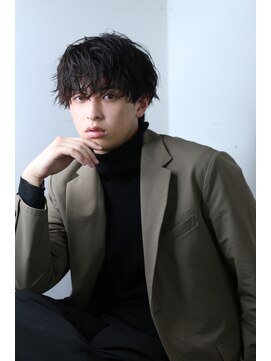 リップスヘアー 銀座(LIPPS hair) トラッドマッシュ　銀座美容室　メンズ人気ヘア