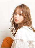 デジタルパーマでつくる大人可愛いルーズウェーブヘアスタイル