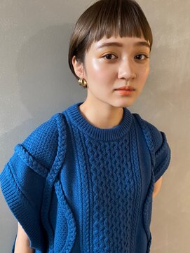 パーク(PARK) 【PARK】シースルーブランドバング×ラウンドショート