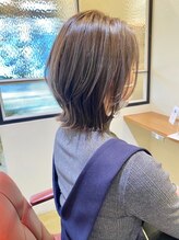 ニルス(nils) 切りっぱなしウルフ　　nils 妙典