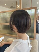 アドラーブル 長岡リップス旭岡店(adorable)&nbsp;コンパクトショート×ベージュブラウン×30代