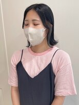 グリーン 渋谷(green)&nbsp;【MIO】イヤリンググレー×ネイビーブルー