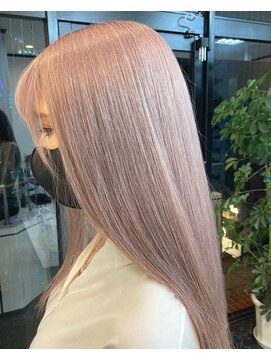 ビューティ スタジオ モッズ 渋谷(beauty studio M.O.D shibuya) パールピンクカラー