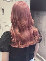 ワンズクロエ 原宿店(ONE's Chloe)&nbsp;ピンクカラー/ボブ/カーキグレージュ/大人かわいい[原宿]