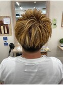 束感ショート!