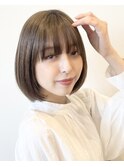 【 I. 】小顔 内巻きボブ ボブ 30代40代 ショート 川口