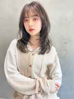 テイラー(Taylor) 【Taylor 大宮】透け感ベージュ×ゆるふわミディ