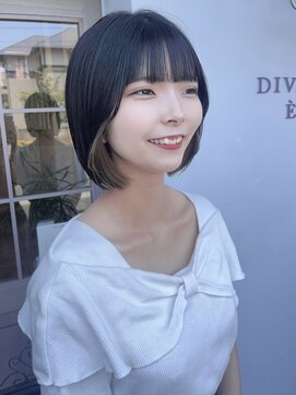 ディーヴァヘアーエズ(DIVA hair Eze) 【kotone】ミニボブ＊イヤリングカラー