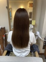 ヘアリゾート粋 ウナム 新宿東口店(enam) ロングヘア/アッシュ/ピンク/透明感/ツヤ/色持ち/イルミナ