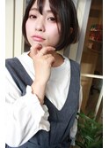 大人かわいい前髪◆マチルダボブ◆ピンクベージュ◆髪質改善◆