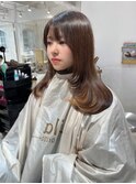 レイヤーカット/韓国風レイヤー/内巻きワンカール