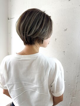 ヘアーワークス ヘルム 渋谷店(HAIR WORKS HELM) 【HELM渋谷】ショート/ショートボブ/ボブ/ハイライト