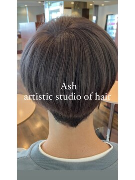 アッシュ アーティスティック スタジオ オブ ヘア(Ash artistic studio of hair) マッシュ×シルバー
