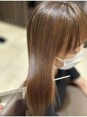 髪質改善ストレート