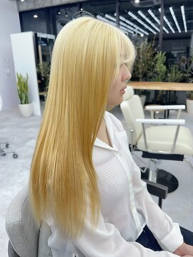 ビューブルー 亀戸錦糸町(VIEW BLUE) ◎美髪カールシアーカラーベージュエアリーロング