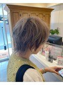 【Nona 八戸ノ里】個性を大切に♪ハイトーンショートウルフ