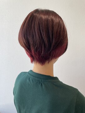 サラ ビューティー サイト 古賀店(SARA Beauty Sight) 似合わせカット／こなれ感／秋色ショート