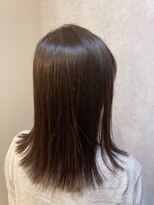 ウィスプ 赤羽店(wisp) 風に揺れるサラ艶ストレート 髪質改善TRと春カラー#3