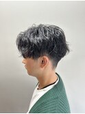 カット×パーマ