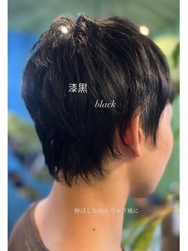 ハチ(.hachi) ブラック ウルフ