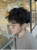 ツイストスパイラル/波巻き/シャドウパーマ/メンズカット