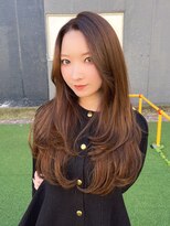 リコ ヘアアンドリラクゼーション 名駅店(LICO HAIR＆RELAXATION)&nbsp;【韓国レイヤー】チョコレートブラウンカラー