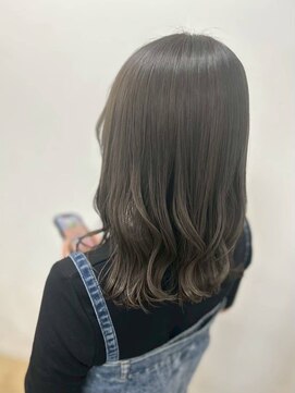 ビューティービースト 豊見城店(beauty:beast) アッシュグレージュカラー/大人可愛いミディアム