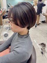 アッシュ 下北沢店(Ash) くせ毛さんでもおさまる柔らかい縮毛矯正のマッシュショート