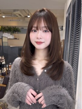 コート 表参道(Cote) 美髪レイヤーカット/くびれ巻き髪/ベージュカラー