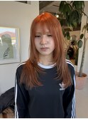 韓国レイヤー×オレンジ