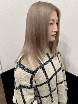 ラグナ(LAGUNA) トリプルカラー/ミルクティーホワイトベージュ/ケアブリーチ