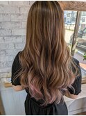 巻髪ロング